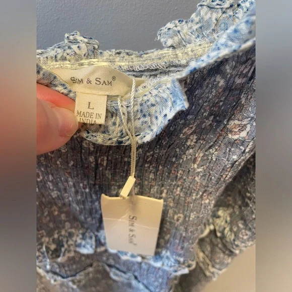 Sim & Sam Ruffled Floral Dress - Picture 7 of 7